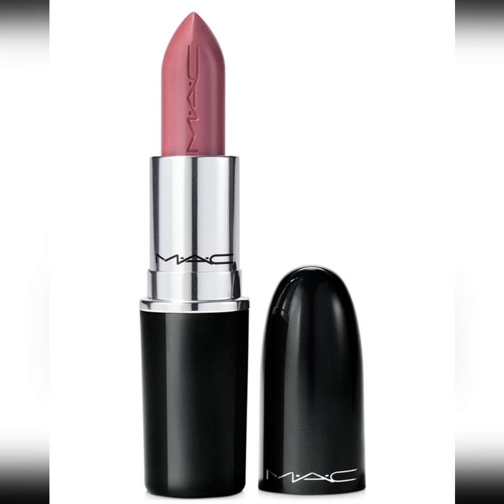 MAC LUSTREGLASS SHEER-SHINE LIPSTICK SYRUP/Blue Pink. DISCONTINUED COLOR💥